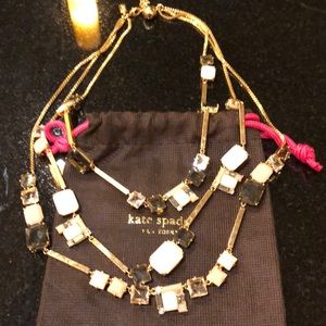 Kate Spade Triple Strand Necklace